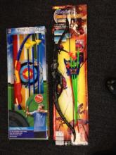 Super Archery projectile toy and Super Bow and Arrow Game projectile toy