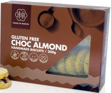 Photograph of Gluten Free Choc Almond Handmade Biscuits 200g
