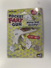 Pocket fart gun in packaging
