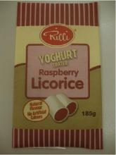 Ricci Yoghurt Coated Raspberry Liquorice - 185g