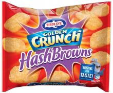 Photograph of recalled hash browns package