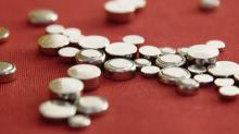 Scattered button batteries
