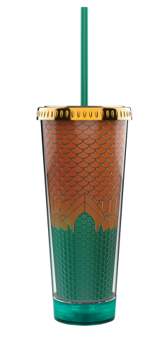 Photograph of Aquaman tumbler
