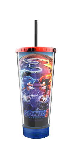 Photograph of Sonic 3 cup