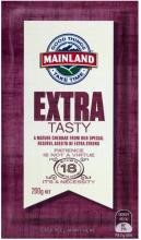 200g Mainland Extra Tasty Cheddar Cheese.