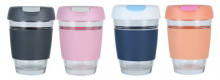 360mL Glass Travel Cup