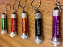Set of six toy torches
