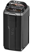 photograph of AEG battery