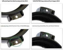 Affected and Unaffected Cap Differences