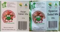 Photograph of Asian Salad Mix 200g and Special Salad Mix 200g