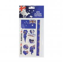 Photograph of Aussie tattoos 4 pack
