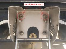 Photograph of Auto-Set Wedge Upper Bolts