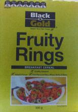 Black & Gold Fruity Rings