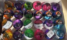 LED Halloween Bouncy balls in store display box