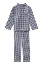Photograph of Checked 2-Piece Pyjama Set - Petit Bateau