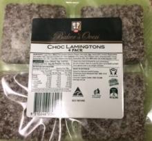 Choc Lamingtons 4 pack