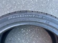 Brand on front of Continental ProContact GX AO car tyre