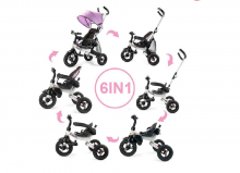 Photograph of Costway 6-in-1 Baby Toddler Stroller Tricycle