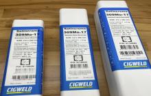 Electrode welding rods - internal packaging including label where part and lot numbers can be found
