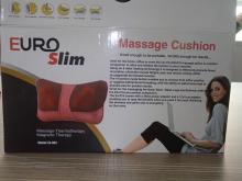 EuroSlim massage cushion product packaging
