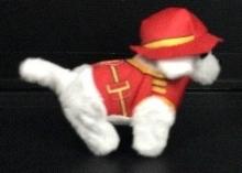 Photograph of fire fighter dog toy