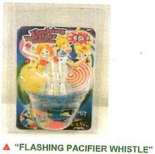 Flashing Pacifier Whistle