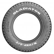 Photograph of Gladiator X-Comp Tyre sidewall