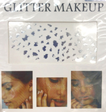Photograph of glitter makeup