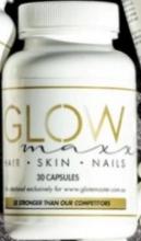 Photograph of Glow Maxx capsules in bottle