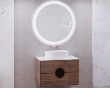 Photograph of Grace 900 Smart LED Round Mirror Light (White)