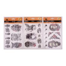 3A HALLOWEEN TEMPORARY TATTOO-SHEET SIZE 27.5X15CM