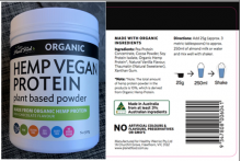 Hemp Vegan Protein Powder Photo