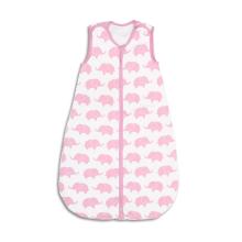 Photograph of Infant Sleep Bag Pink Elephants - Pink Trim