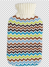 Photograph of KOO Knitted 2L Hot Water Bottle - Chevron