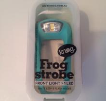 Knog Frog Strobe Bicycle Light in packaging