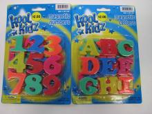 Kool Kidz Magnetic Numbers & Letters