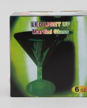 photograph of LED Martini Flashing Light Glass