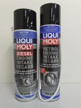 Photograph of Liqui Moly Petrol Engine Intake Decarb and Diesel Engine Intake Decarb