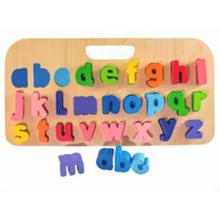 Photograph of lower case letter puzzle