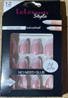 Photograph of LuLubeauty Style nail set - French tip