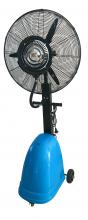 photograph of MF2601 BE 26 inch Industrial Pedestal Misting Fan