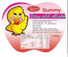 Madelaine Confectionery Pty Ltd - Madelaine Gummy Day Old Chicks Recall Image