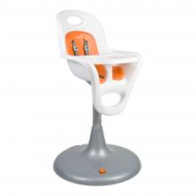 Photograph of Boon Flair Highchair - White/Orange