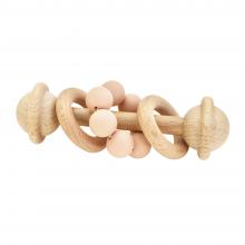 Photograph of peach rattle