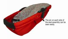 Peg Perego Skate bassinet-seat assembly