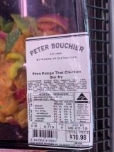 Photograph of Peter Bouchier Thai Chicken Stir Fry 500g