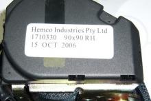 Retractor mechanism stick on label for date 15 October 2006
