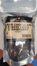 Photo of Royal Nut Company Dark Chocolate Freeze Dried Strawberry Vegan 200g