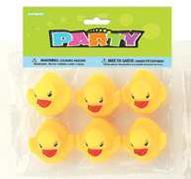 Rubber Duck Pack of 6