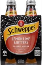 Schweppes Lemon Lime and Bitters 4 pack